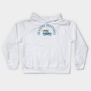 Seasons Greetings Kids Hoodie